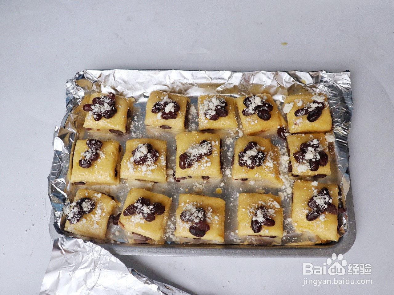 蜜豆一口酥的做法