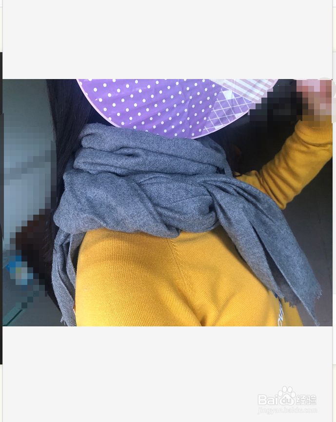 围巾打结的方法