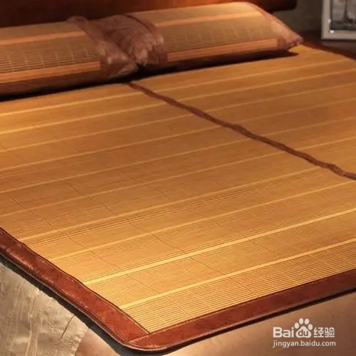 竹席竹片拱起怎么弄平