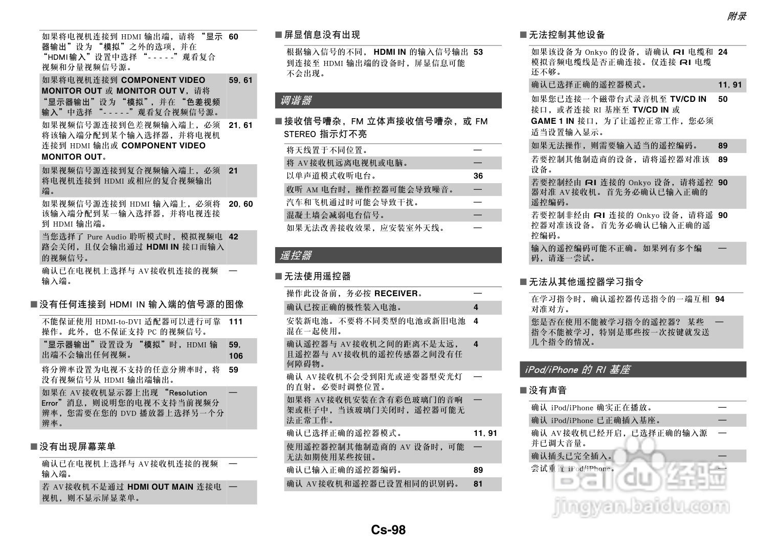 安桥TX-NR3010网络影音功放说明书