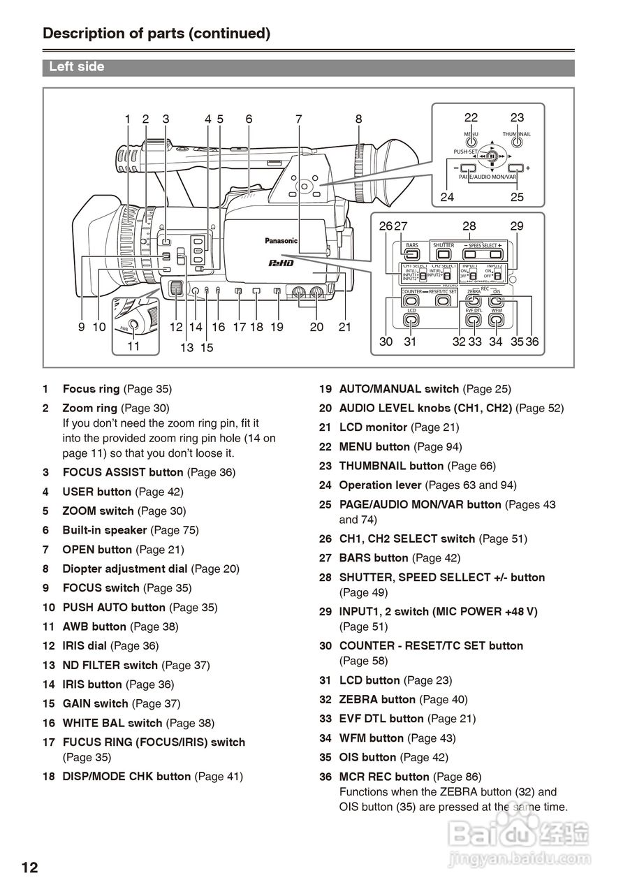 松下AG-HPX170摄影机操作手冊:[2]