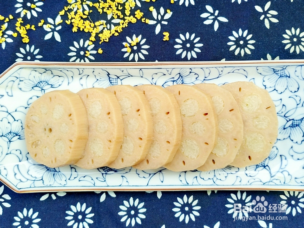 教你怎么做桂花莲藕