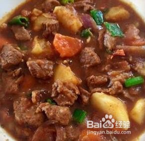 红烧牛肉土豆的做法