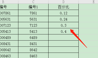 WPS表格中如何快速输入百分比%？