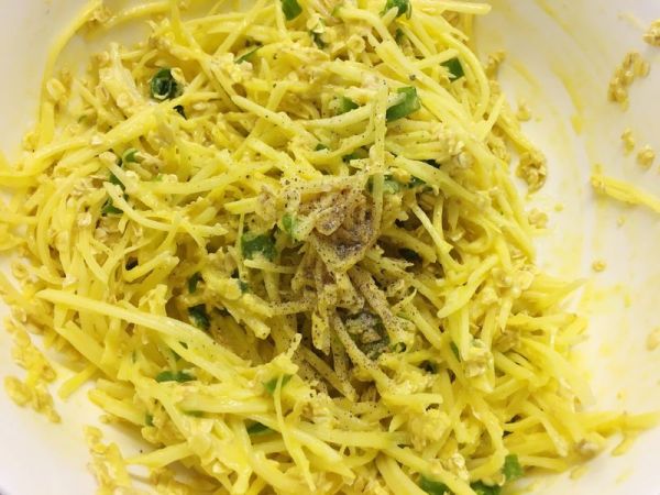 鸡蛋燕麦土豆饼