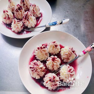 超简单超好吃的蓝莓山药