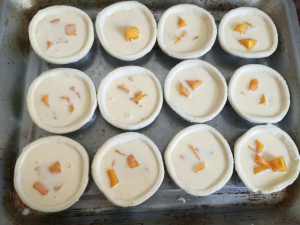 芒果味奶香蛋挞