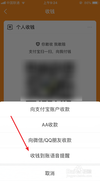支付宝怎么设置方言语音到账提醒