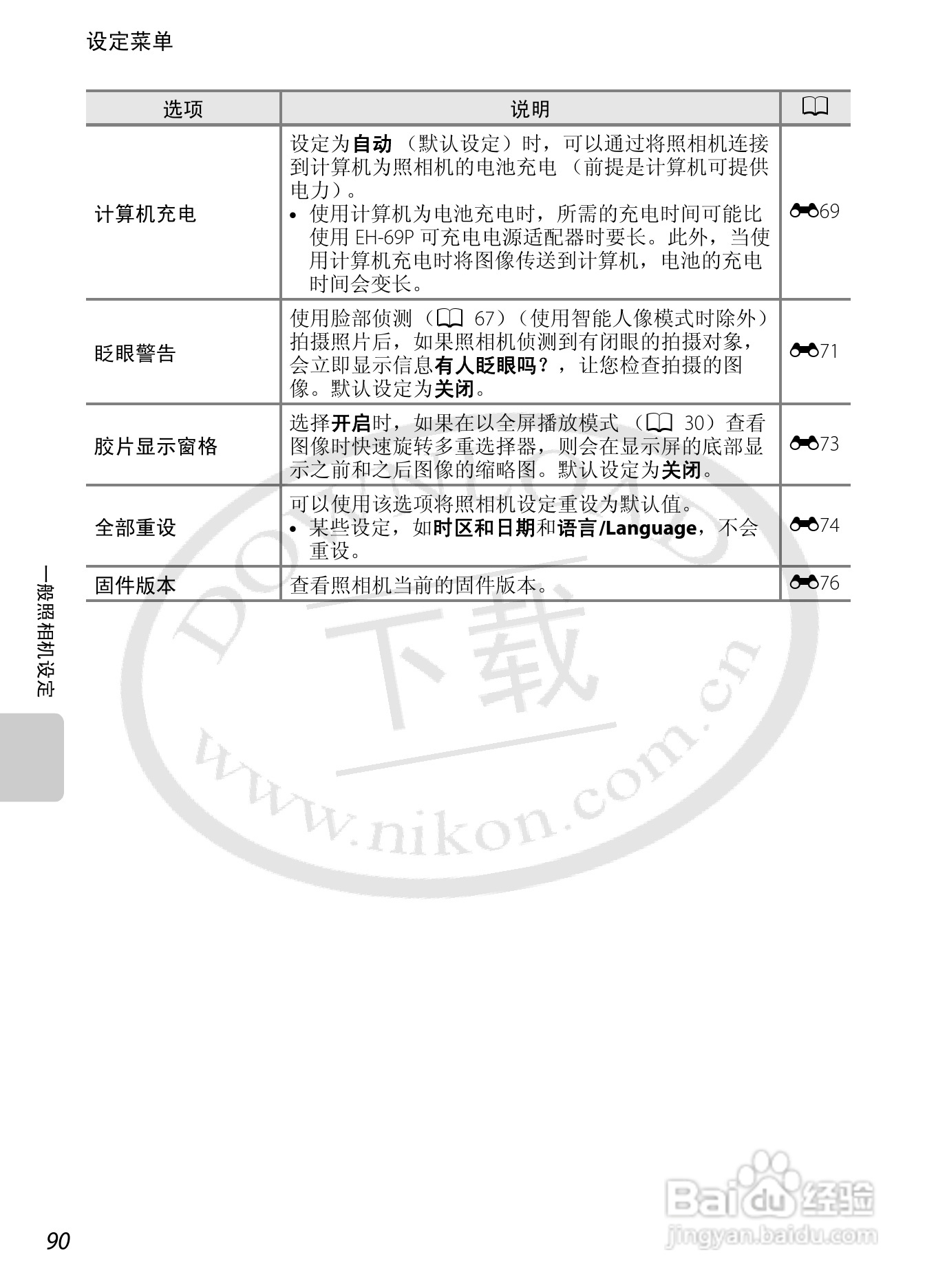 尼康COOLPIX S6200数码相机使用说明书:[11]