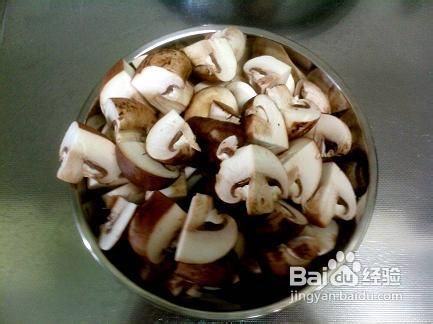 瑶柱鲍鱼汁烧双孢菇口蘑山药