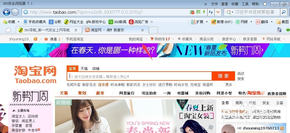 如何查询在淘宝上购买过的店铺