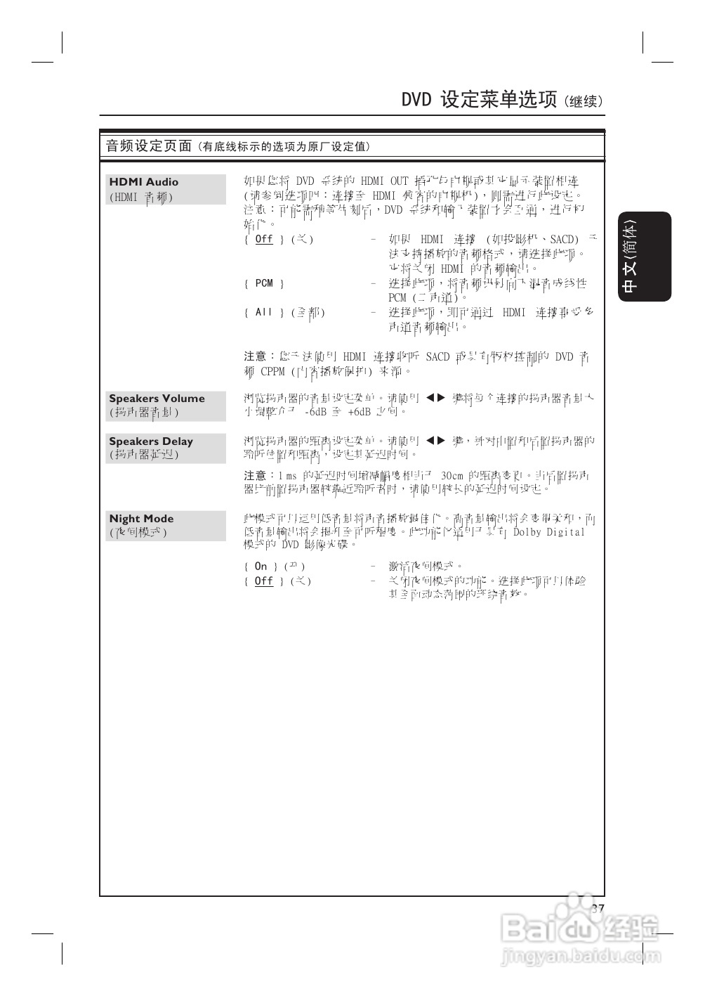 Philip飞利浦hts3455家庭影院说明书:[2]