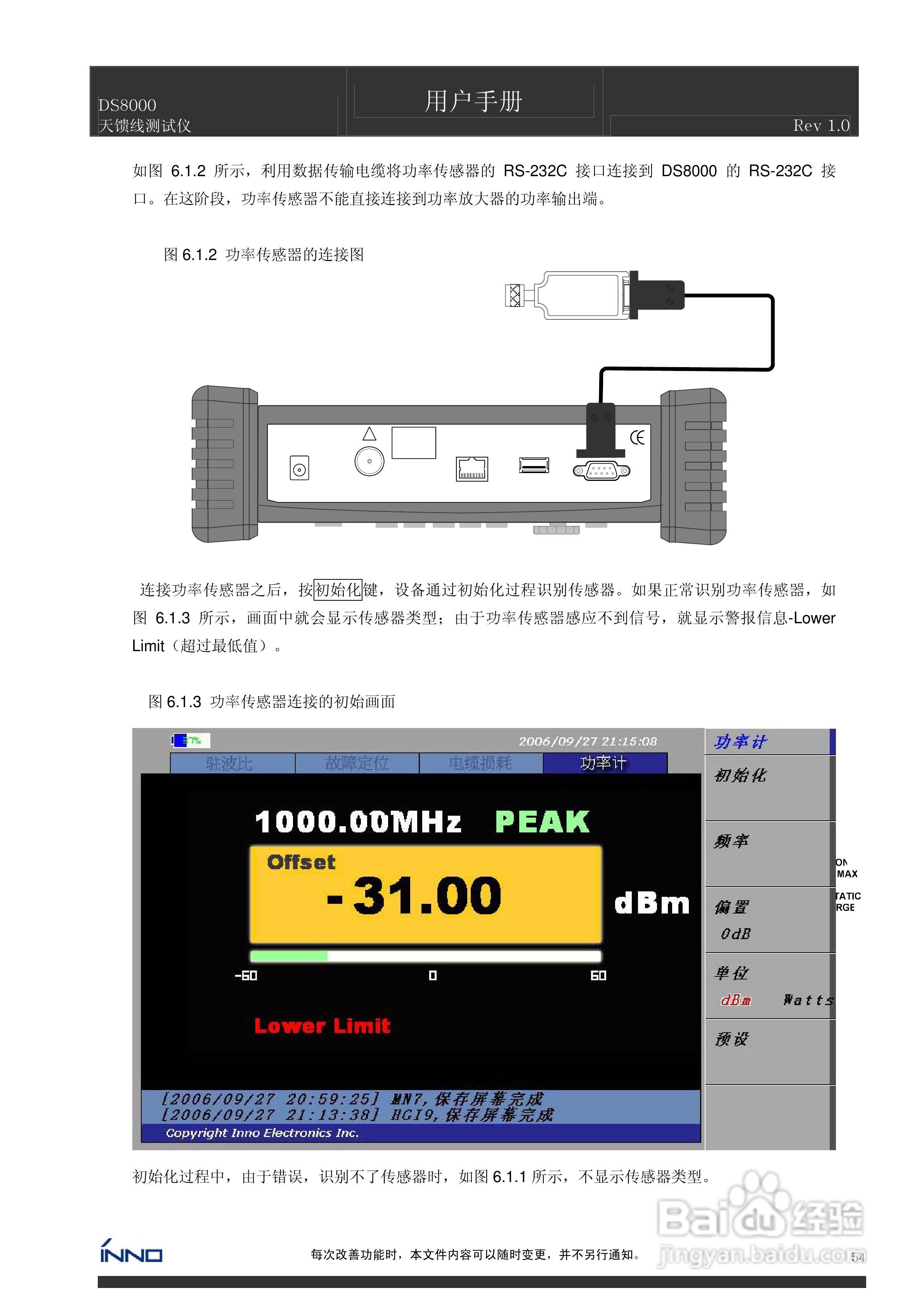 DS8000天馈线测试仪说明书:[6]