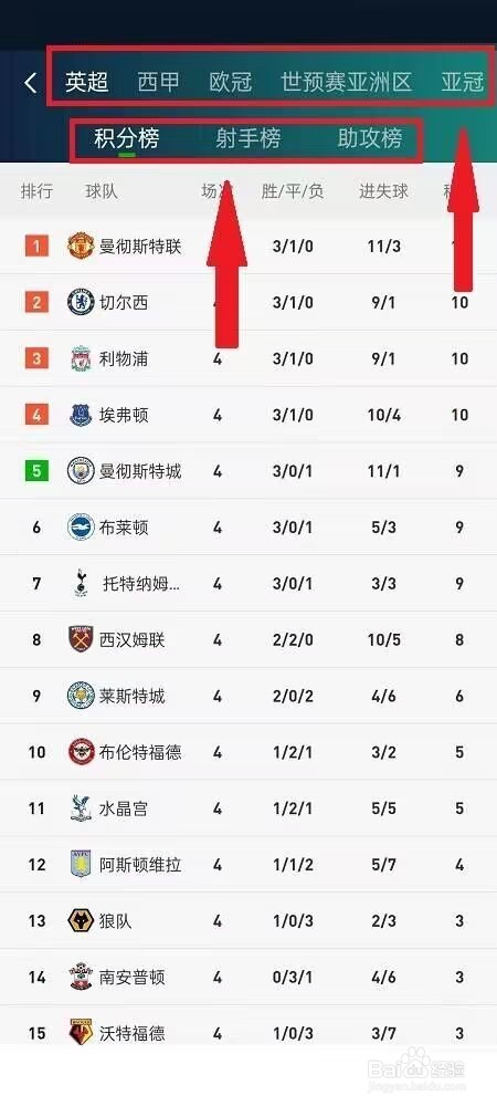 爱奇艺体育比赛数据在哪看