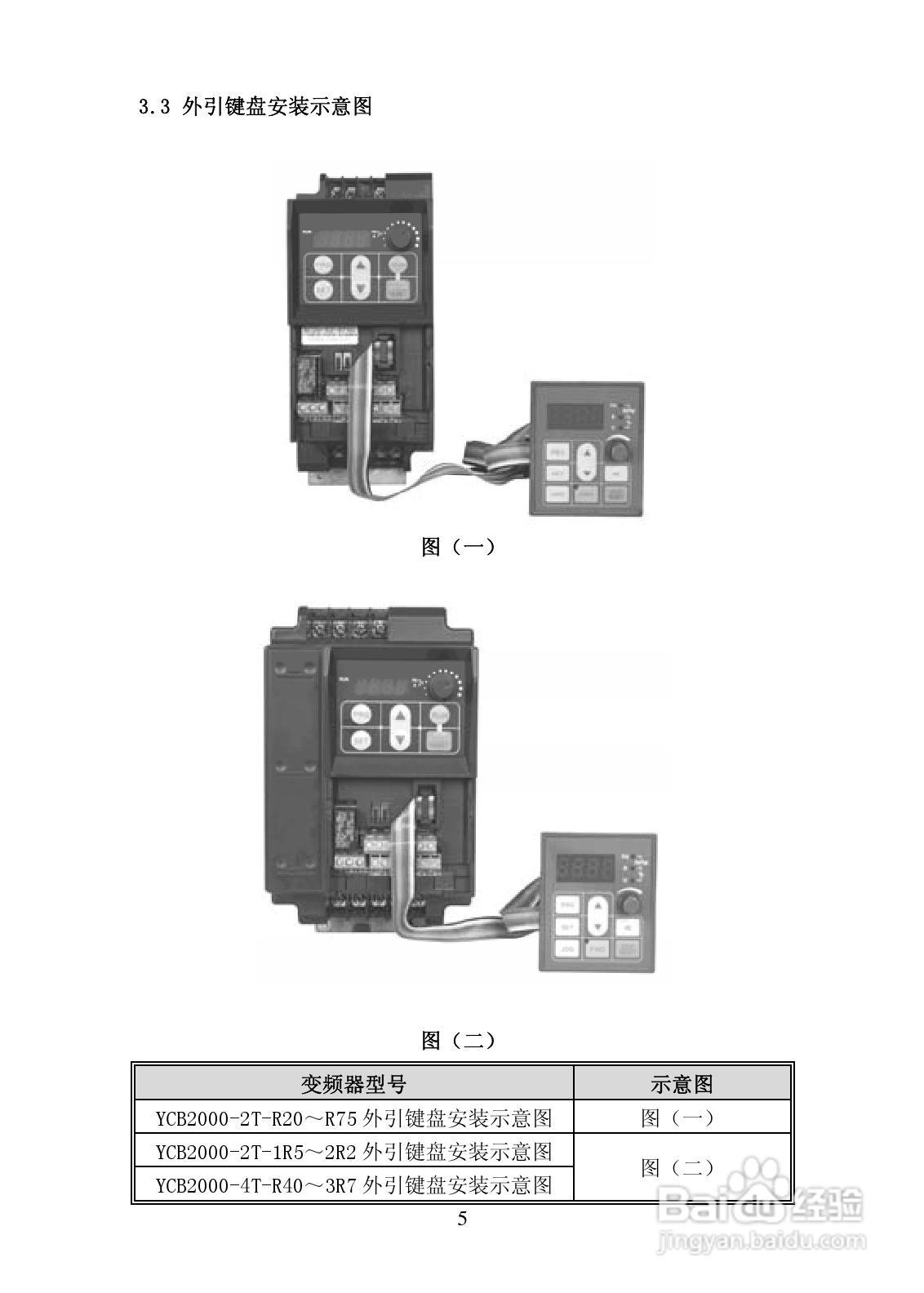长城高科YCB2000-4T-3R7变频器说明书:[1]