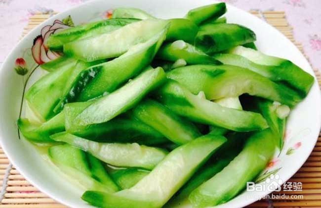 蔬菜丝瓜凉拌做法