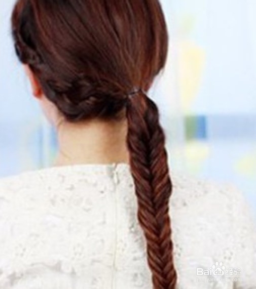 侧边鱼骨打造森女系既女神又淑女