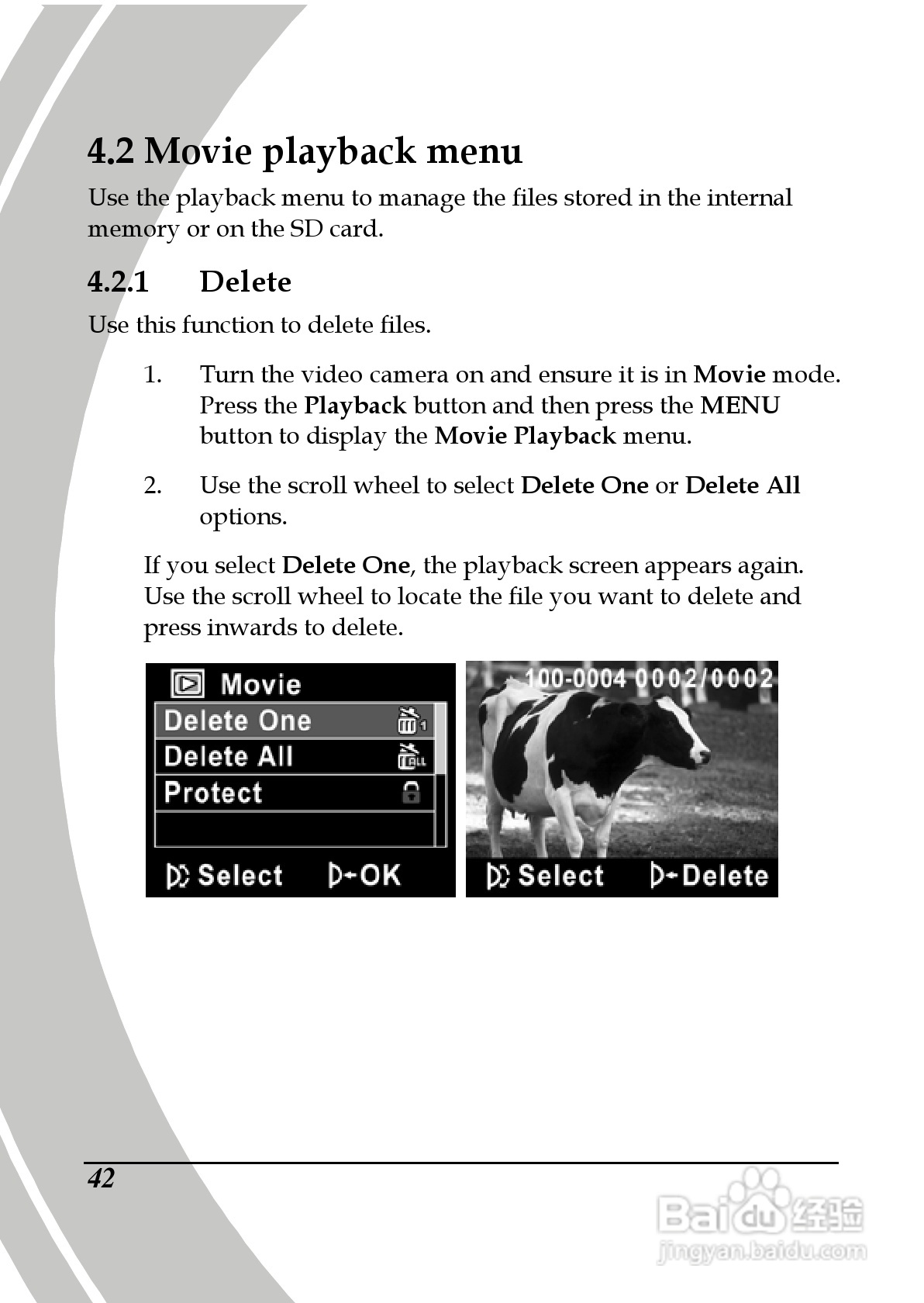 德之杰DXG-566V数码摄像机使用说明书:[6]