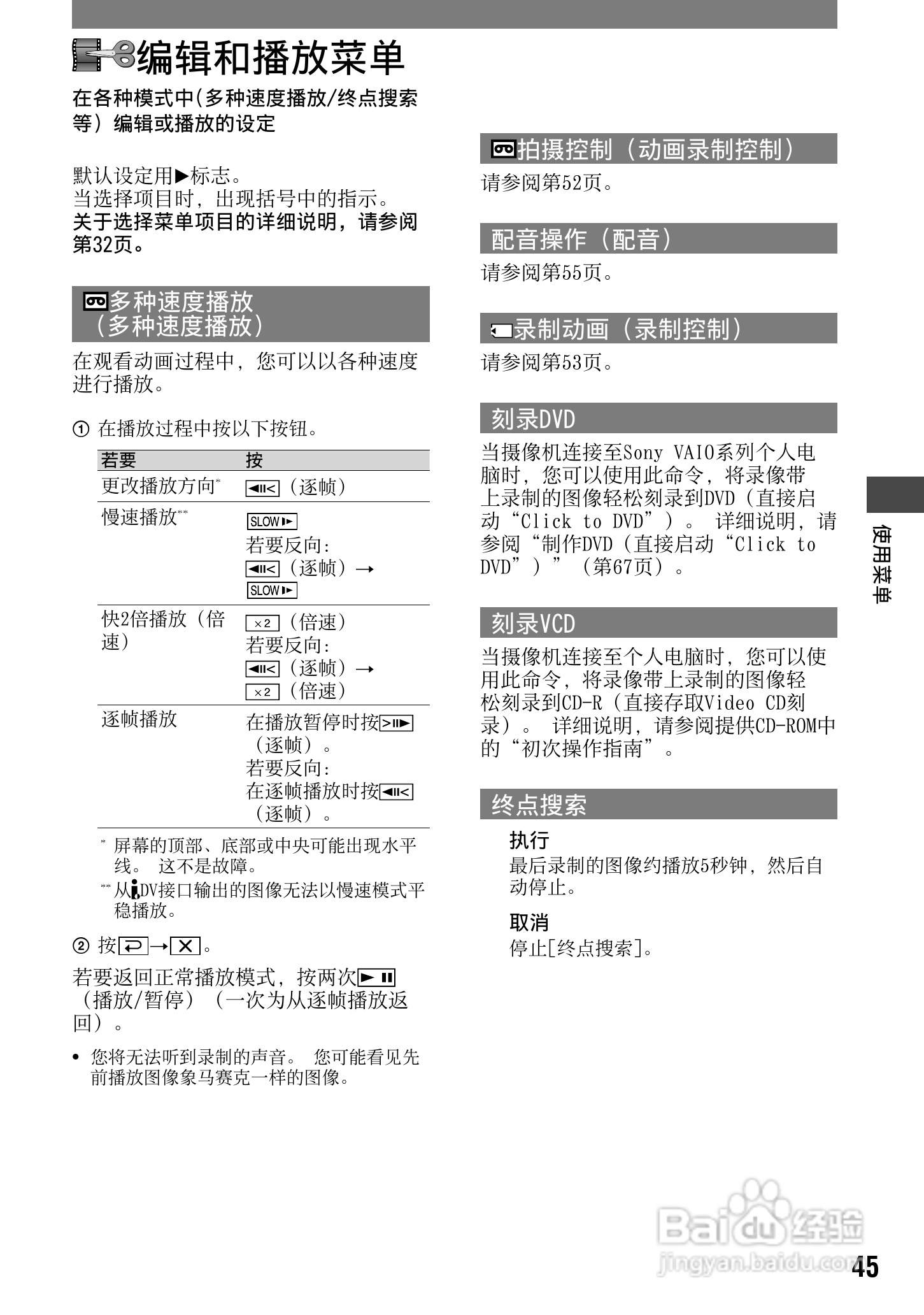 索尼DCR-PC53E数码摄像机使用说明书:[5]