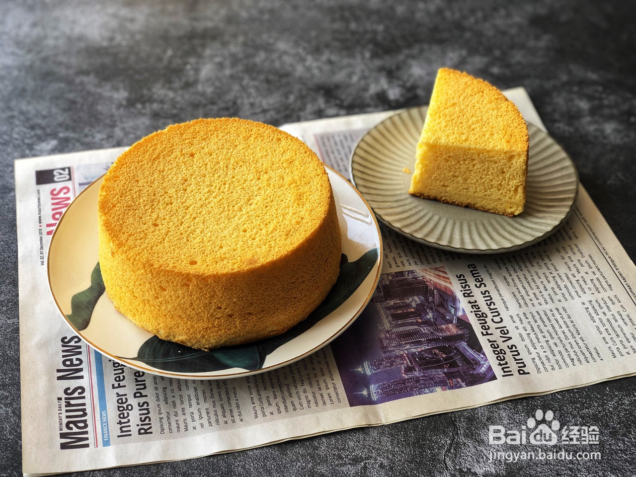 唇齿留香的黄油戚风蛋糕的做法