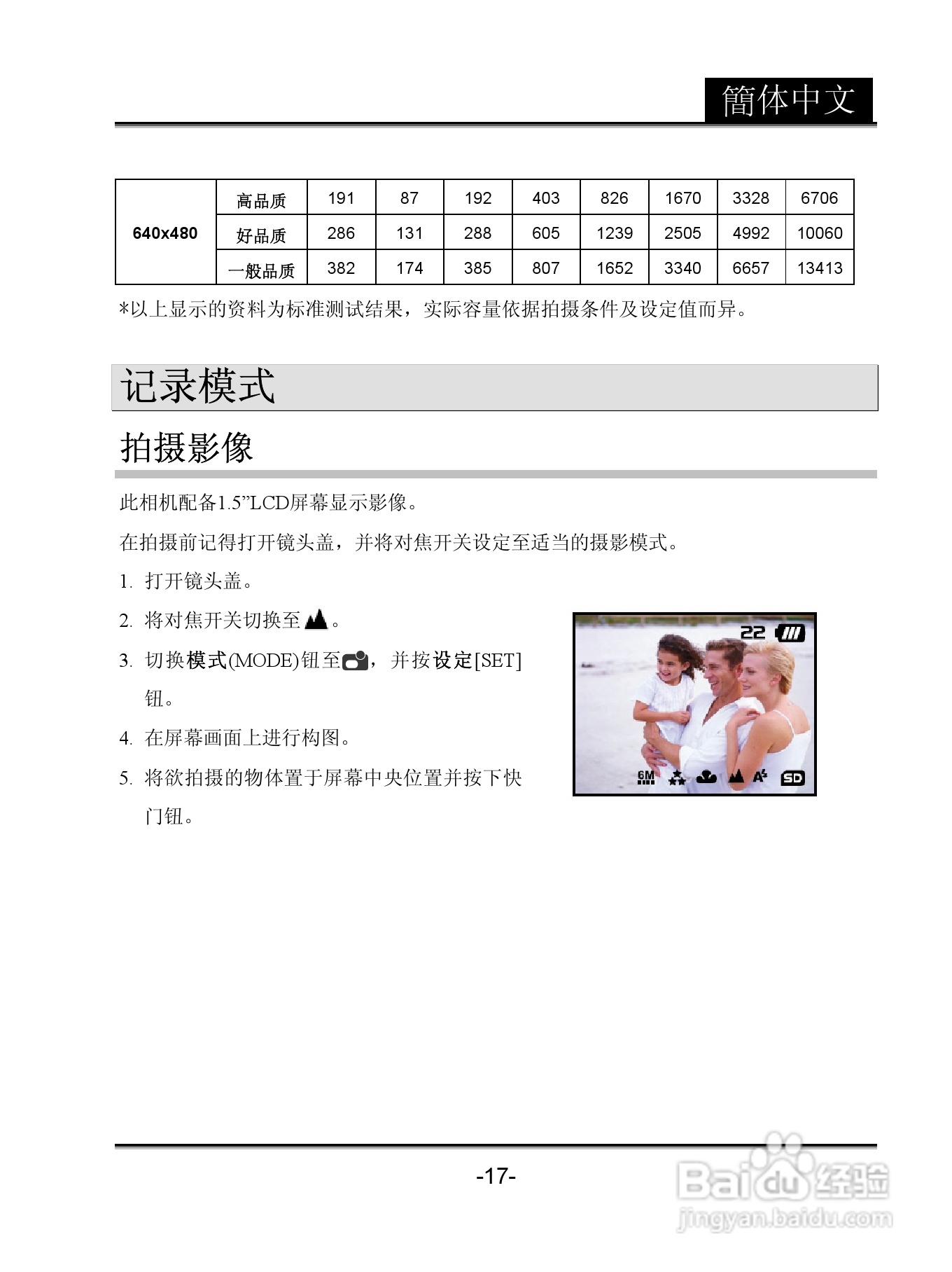 昆盈G-Shot P611型数码相机使用说明书:[2]