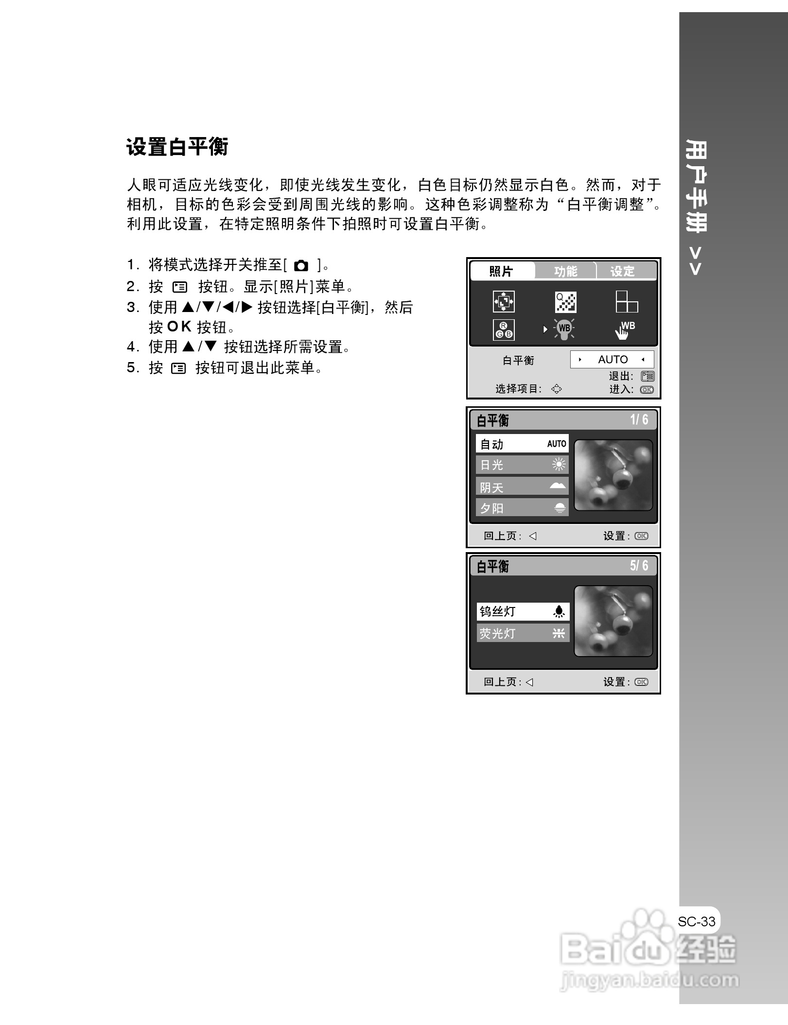 拍得丽IQ DIGITAL 53s型数码相机使用说明书:[4]