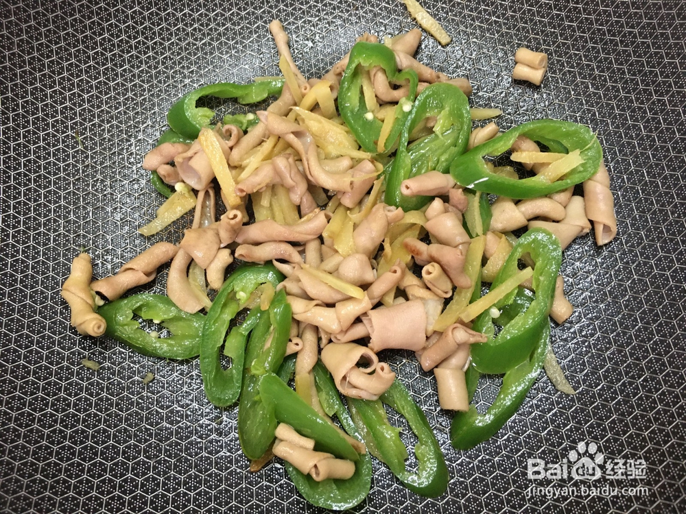 芹菜蒜苗炒鸭肠怎么做?