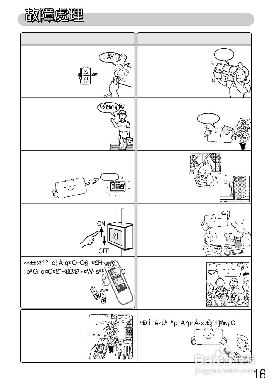 三洋SAP-C637HA型冷气机说明书:[2]