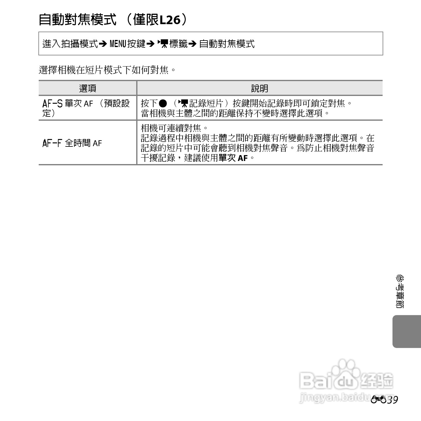 尼康 COOLPIX L25(繁体中文)说明书:[15]