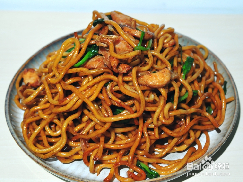 简单无压力做上海炒面