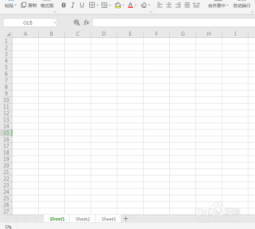 按ctrl键,然后单击选中"sheet1"sheet2"和"sheet3"三个表格.