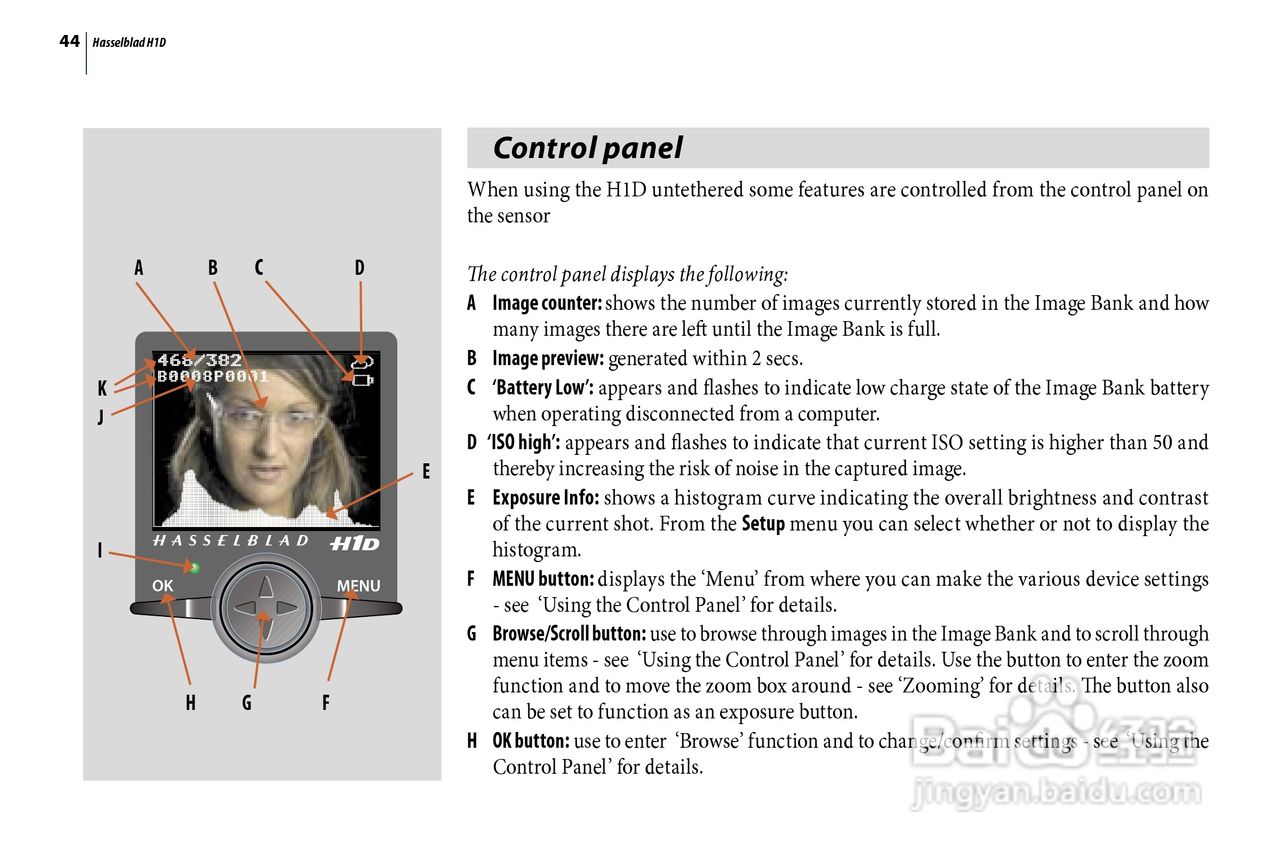 哈苏 H1D数码相机说明书:[5]