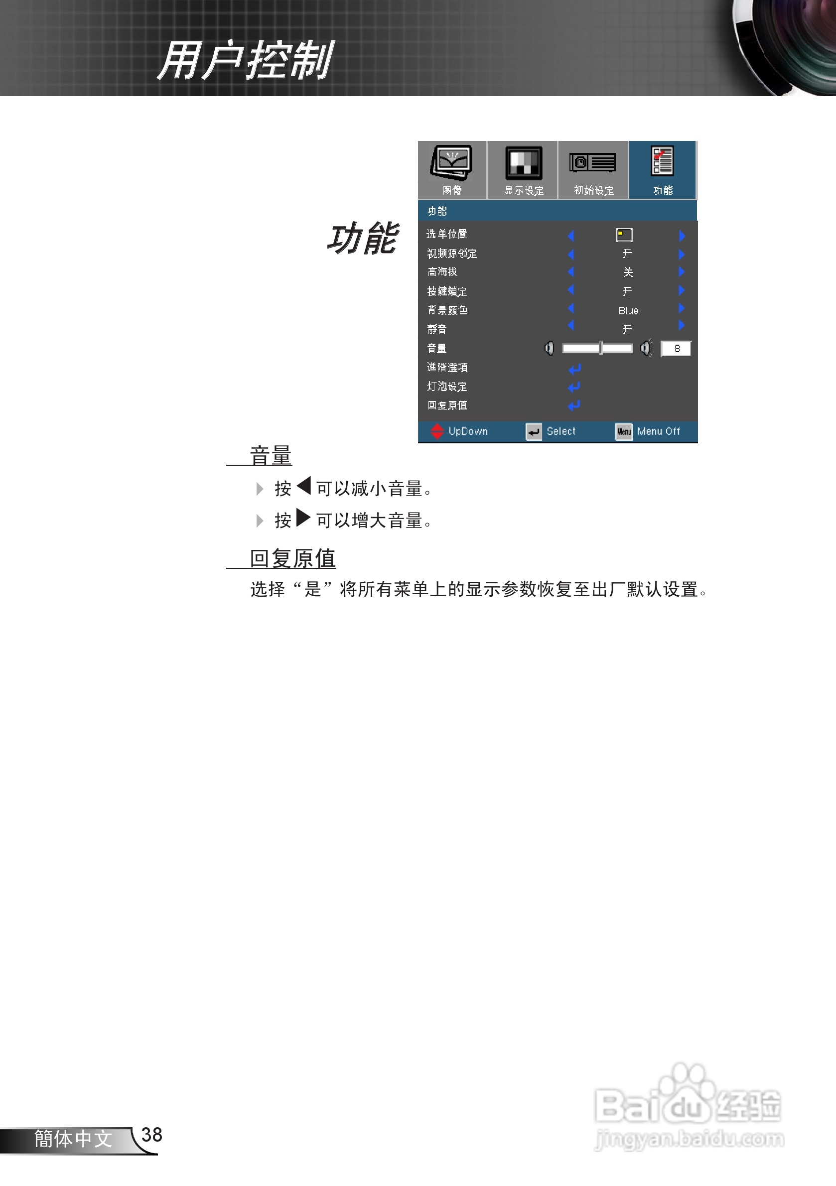 奥图码 DP7130投影机说明书:[4]
