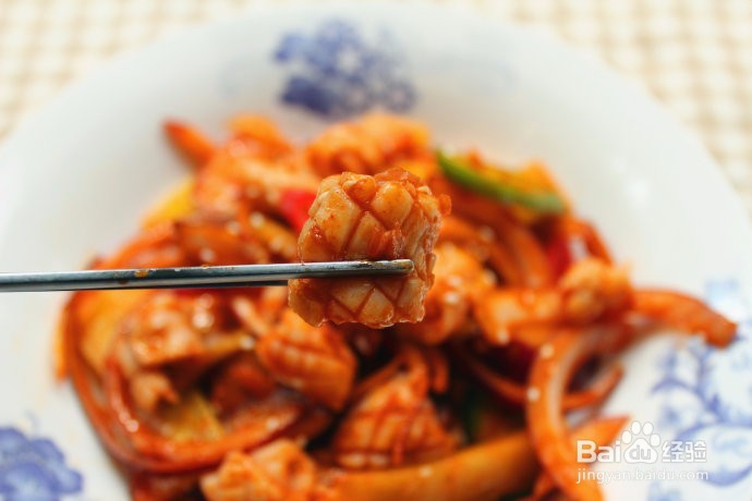 自制韩式凉拌鱿鱼