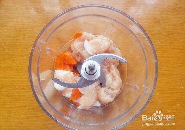 家庭自制鸡肉火腿肠