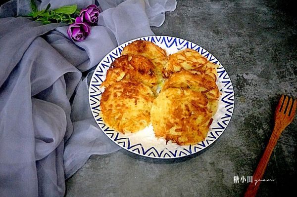 #10分钟早餐大挑战#土豆丝饼