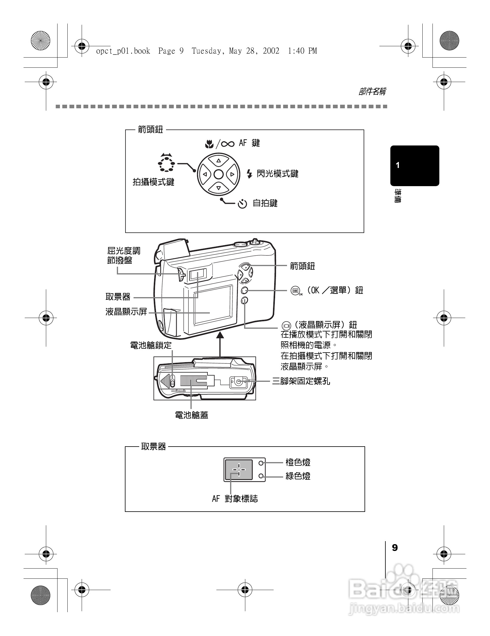 Olympus奥林巴斯D-550Z数码相机说明书:[1]