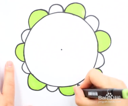 怎样画花钟简单又好看