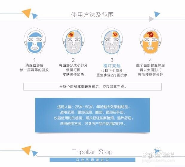 Tripollar Stop 家用美颜仪使用方法和疗程