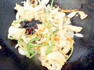 蚝油鸡胸片的做法