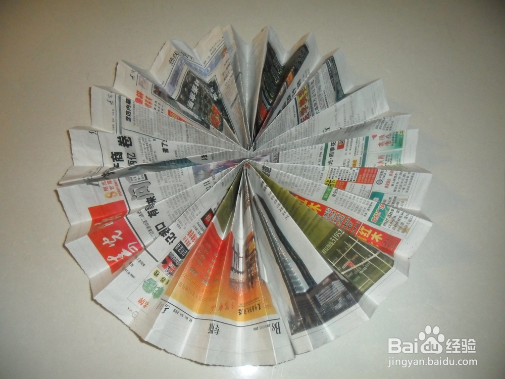 旧报纸怎么做时装