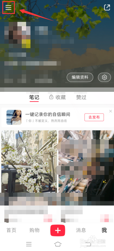 小红书怎么查礼物记录