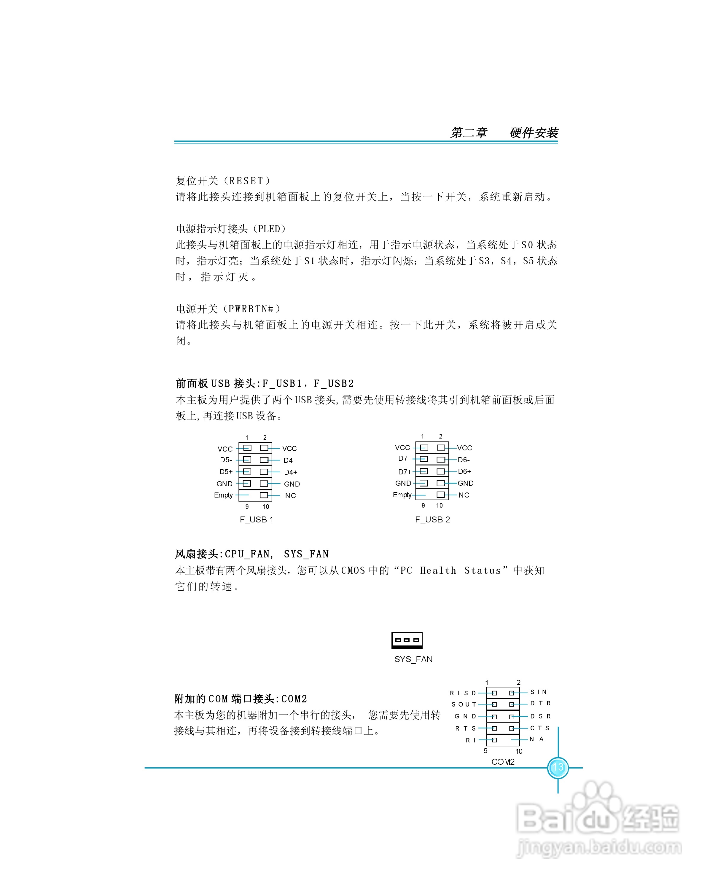 富士康648FX7MF-S型主板使用手册:[2]