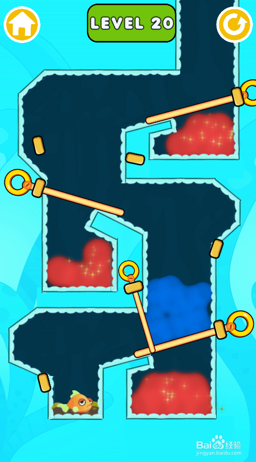 Fish Rescure的Level 20怎样通关