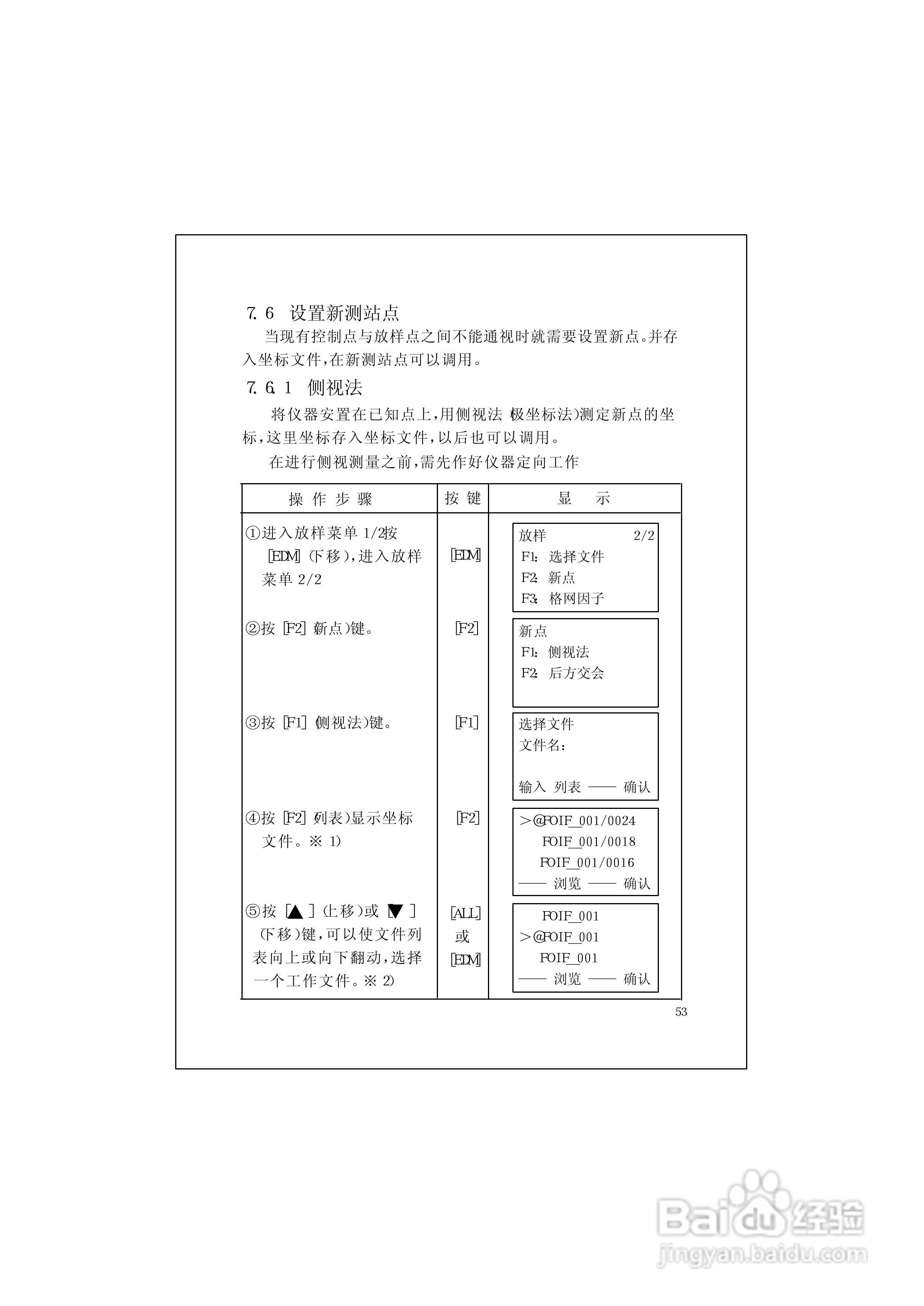 RTS600系列电子全站仪使用说明书:[7]