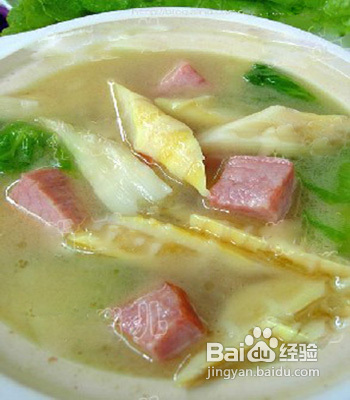 火腿鲜笋汤做法