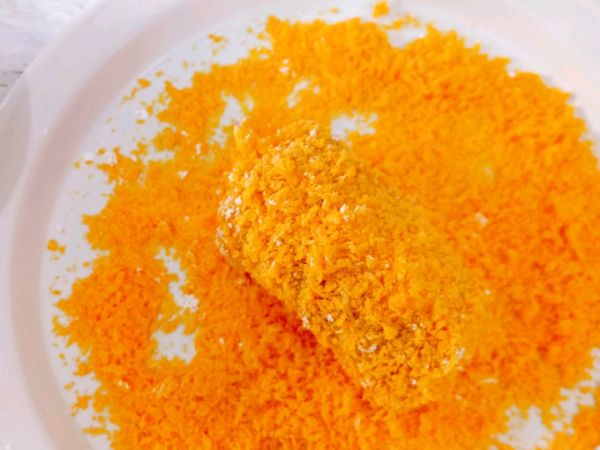 芝士时蔬炸猪排