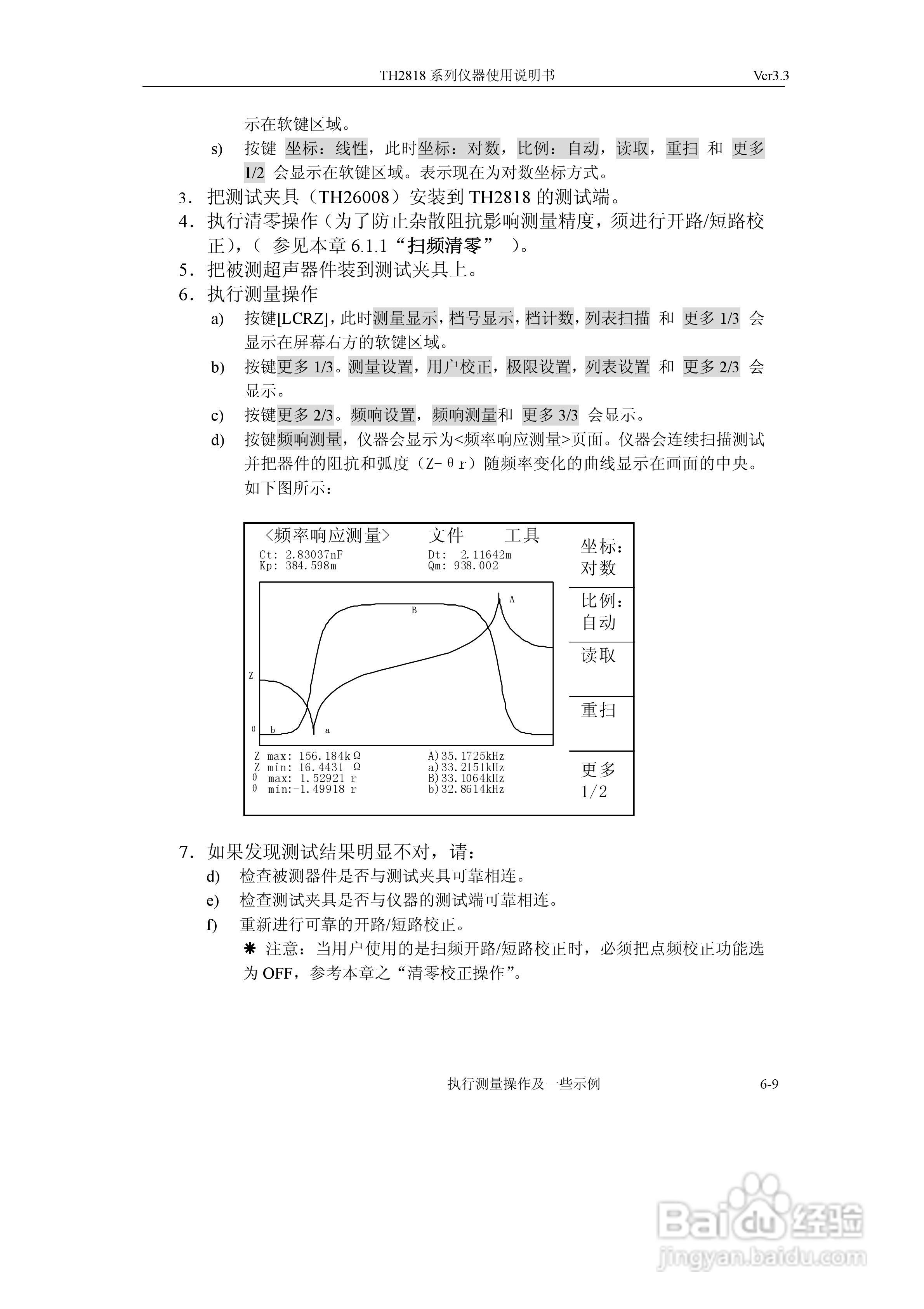 TH2818系列自动元件分析仪说明书:[10]