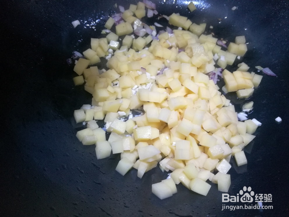 入口即化的土豆叉烧包