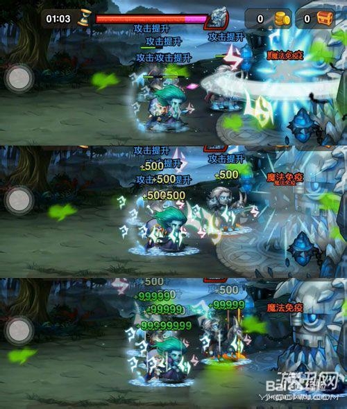 刀塔传奇公会副本十三章打BOSS水晶泰坦英雄攻略